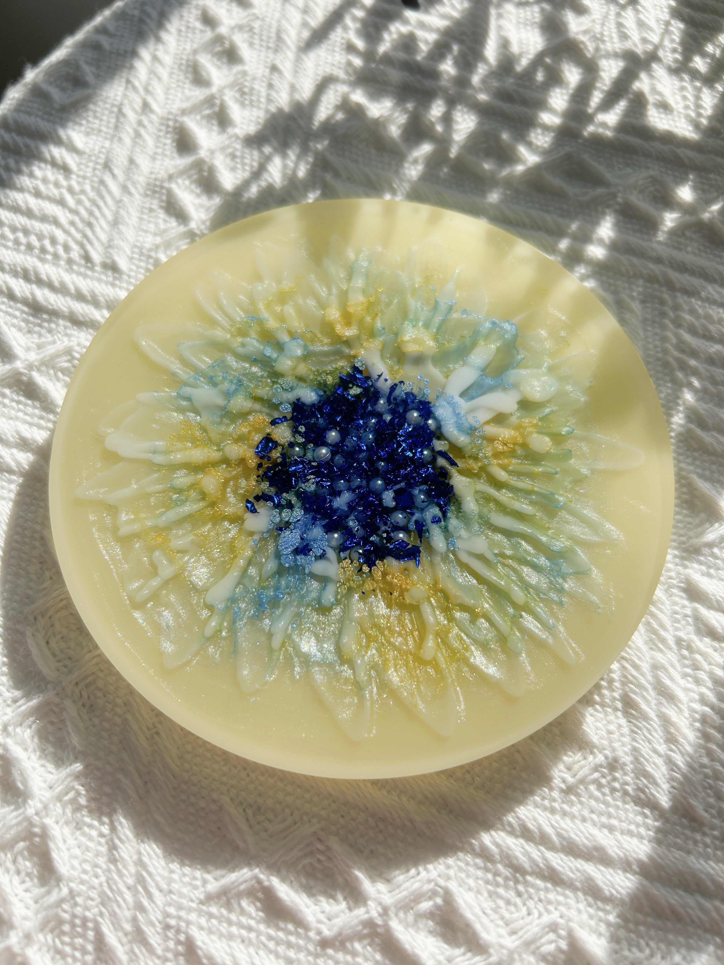 【Blooming Beauty】Handmade Resin Coaster (individual)