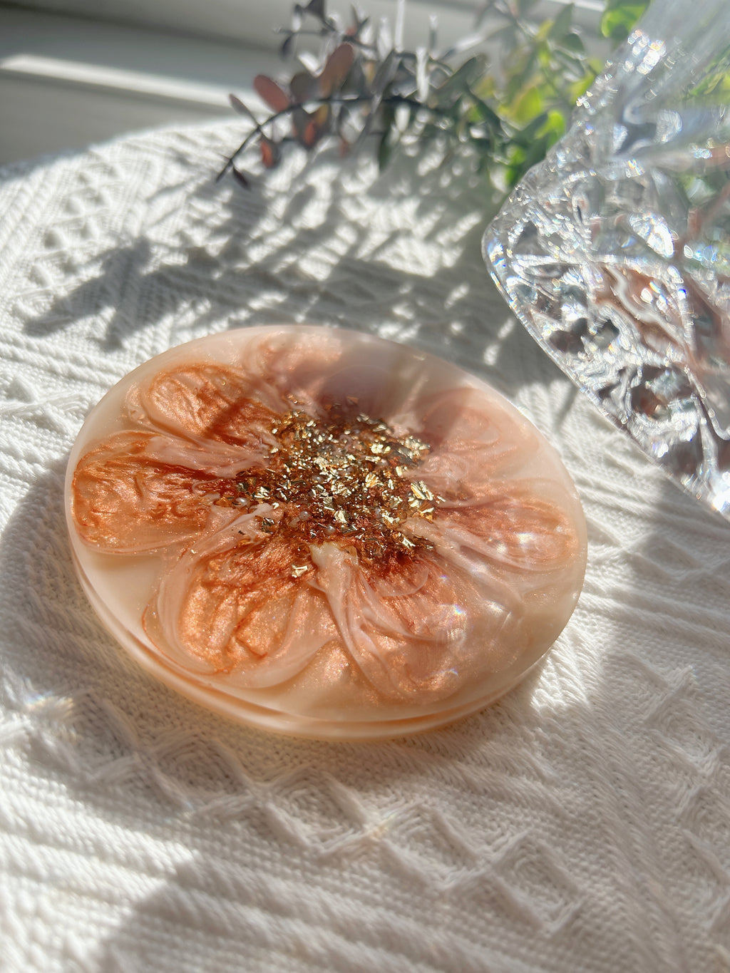 【Blooming Beauty】Handmade Resin Coaster (individual)
