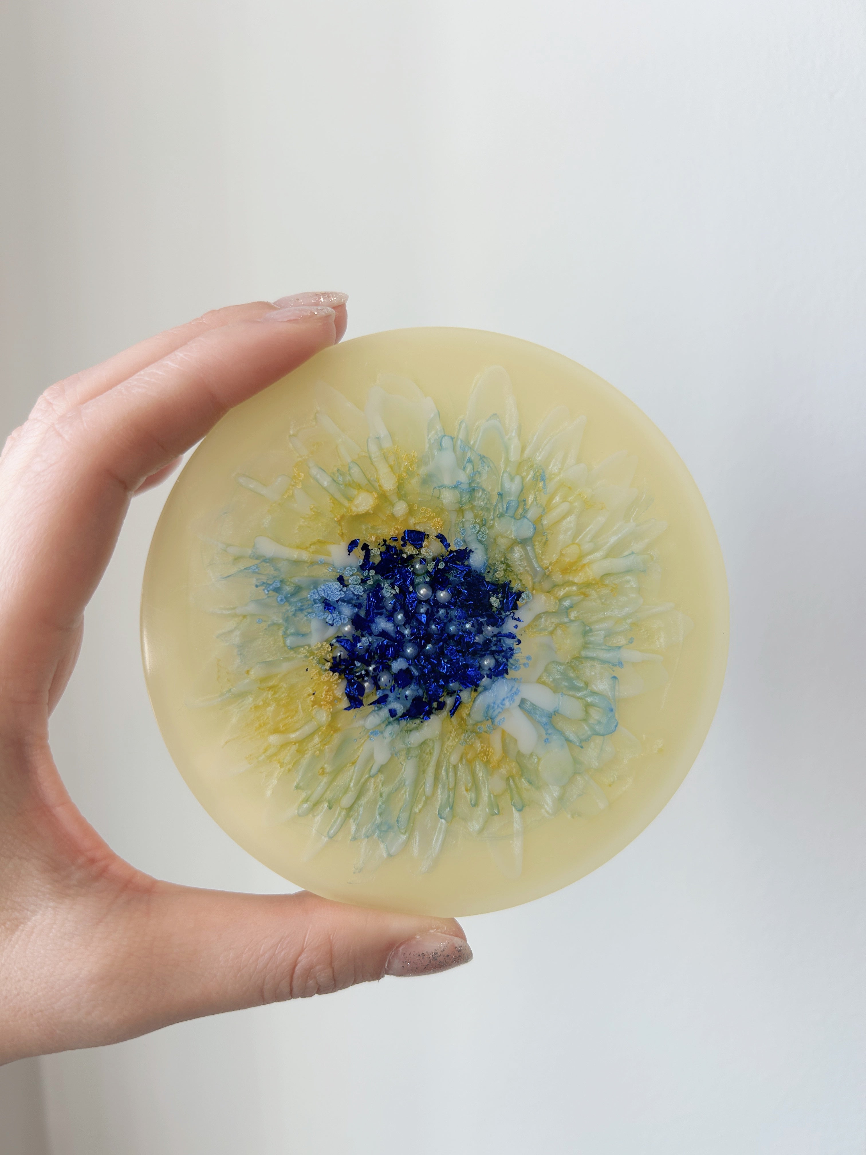【Blooming Beauty】Handmade Resin Coaster (individual)
