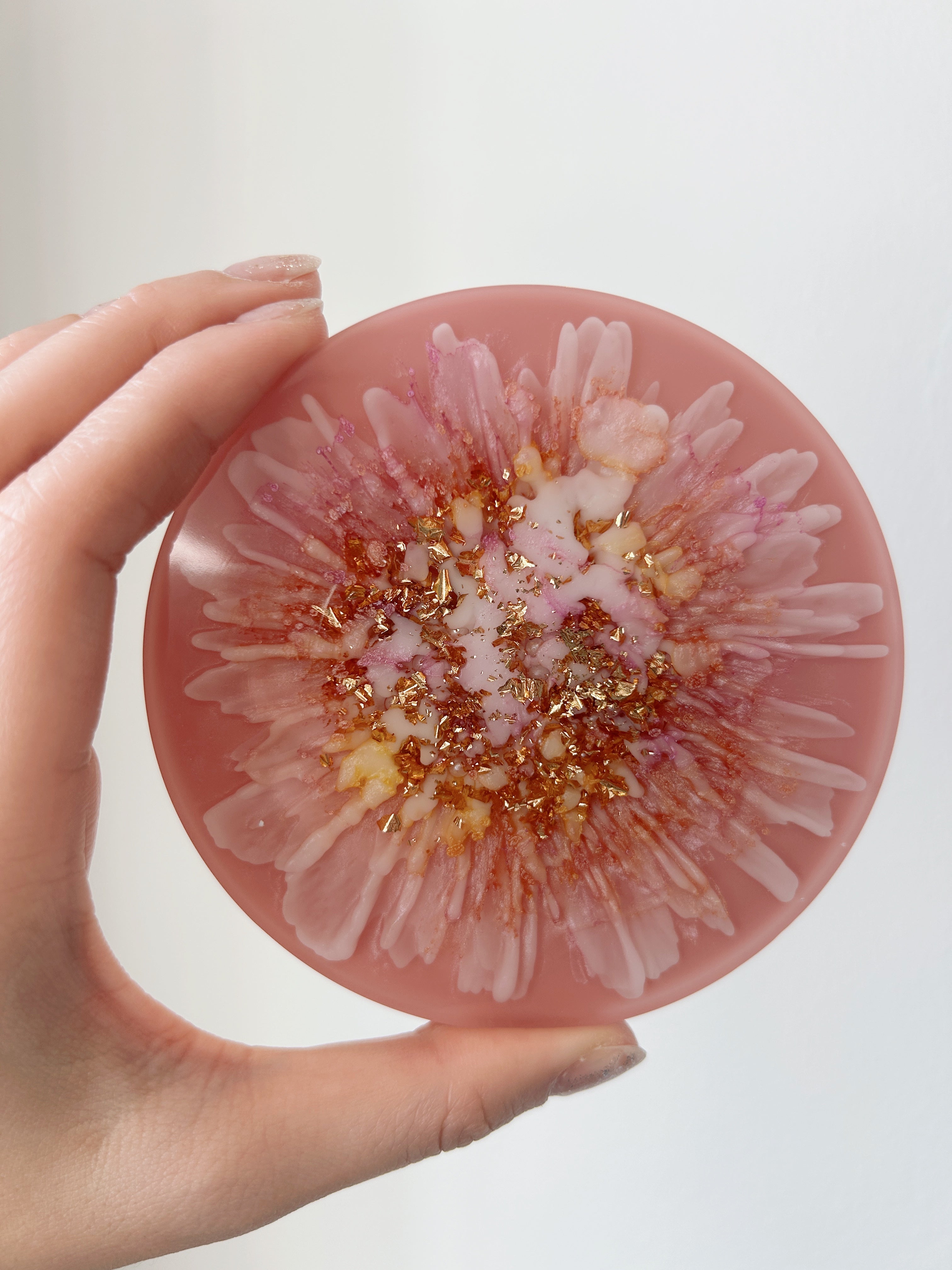 【Blooming Beauty】Handmade Resin Coaster (individual)