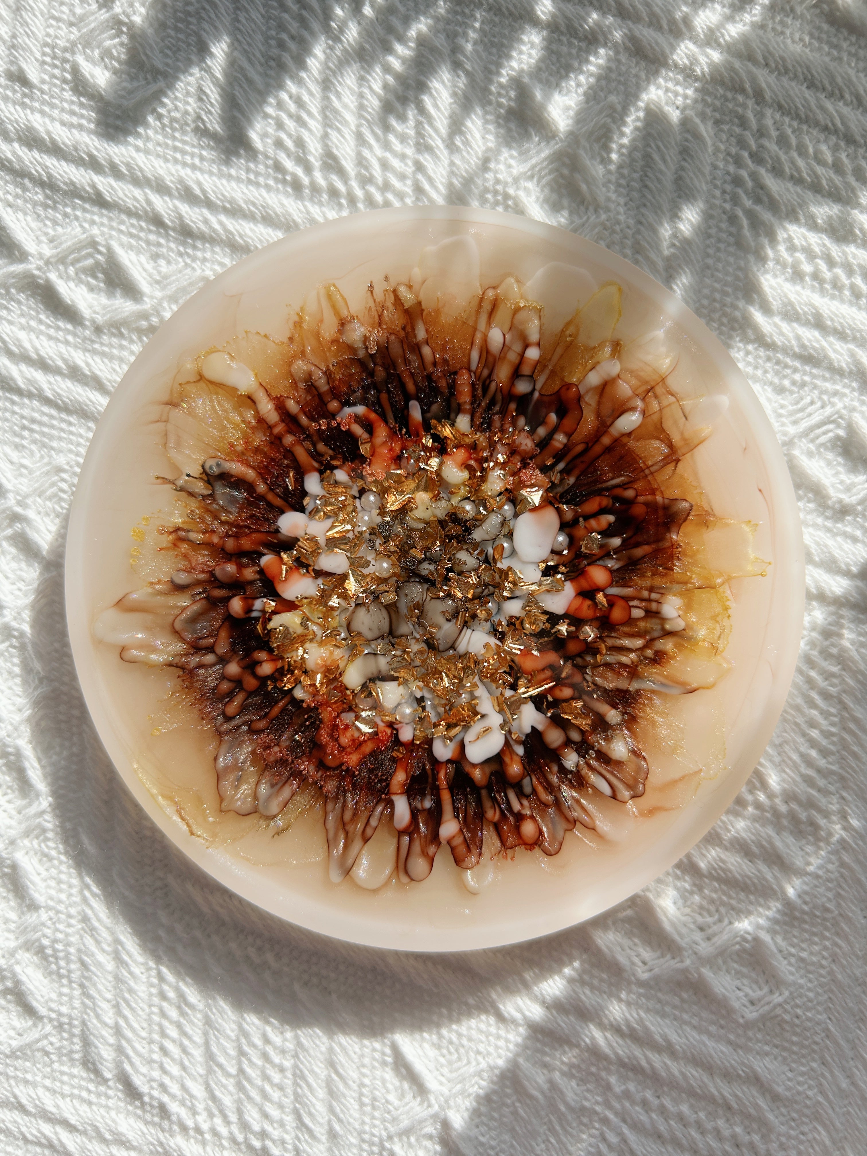 【Blooming Beauty】Handmade Resin Coaster (individual)