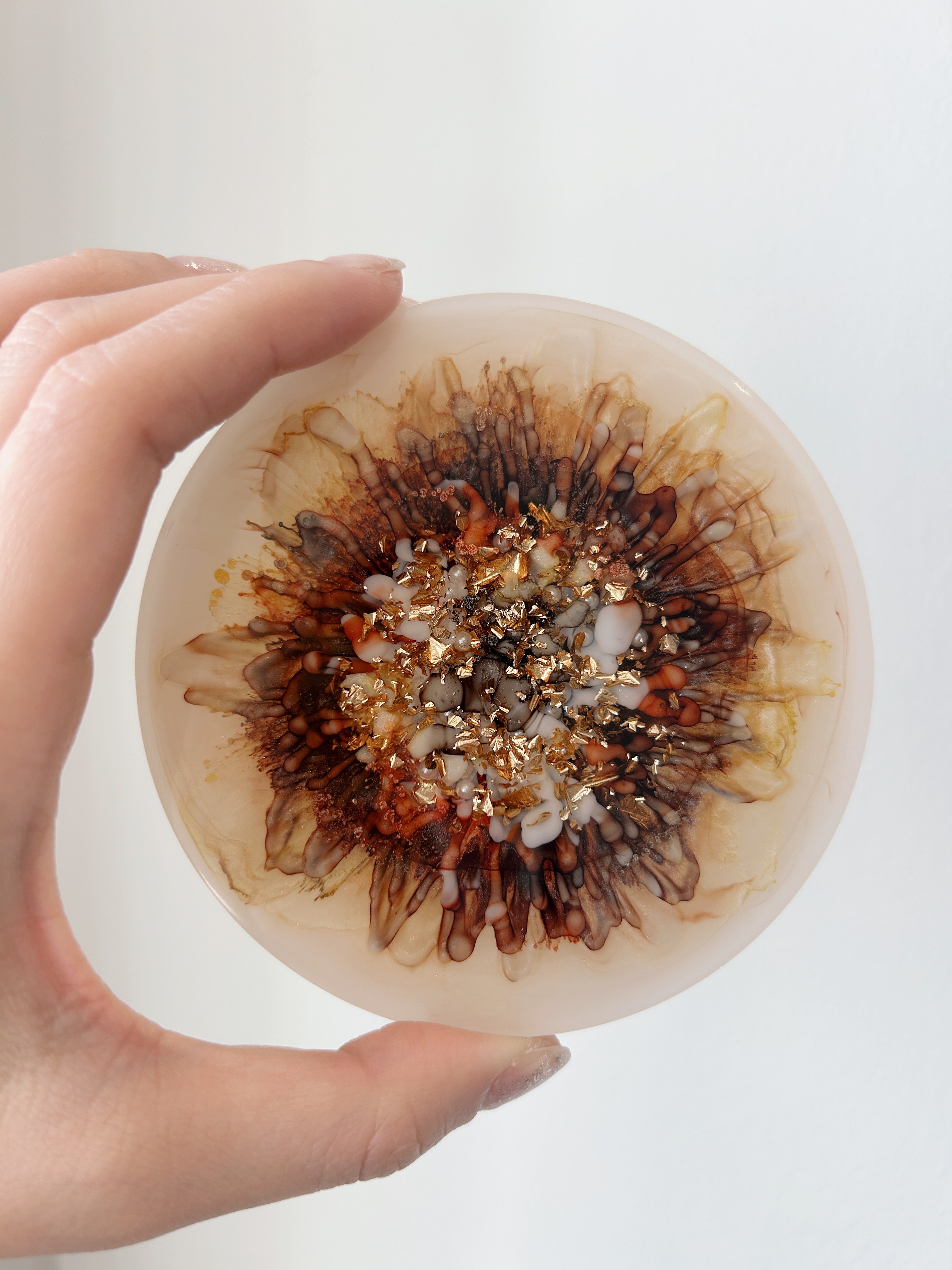 【Blooming Beauty】Handmade Resin Coaster (individual)