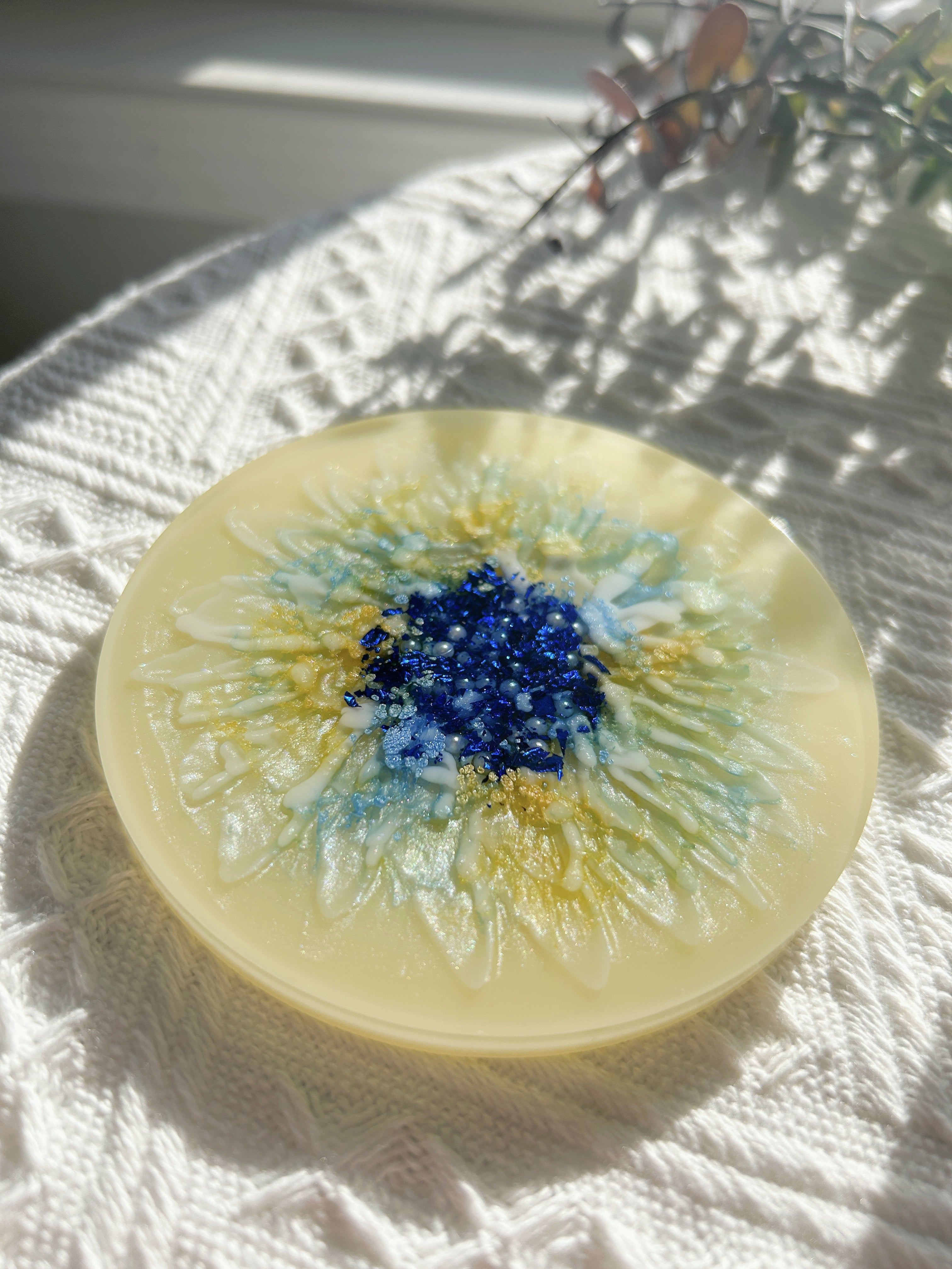 【Blooming Beauty】Handmade Resin Coaster (individual)