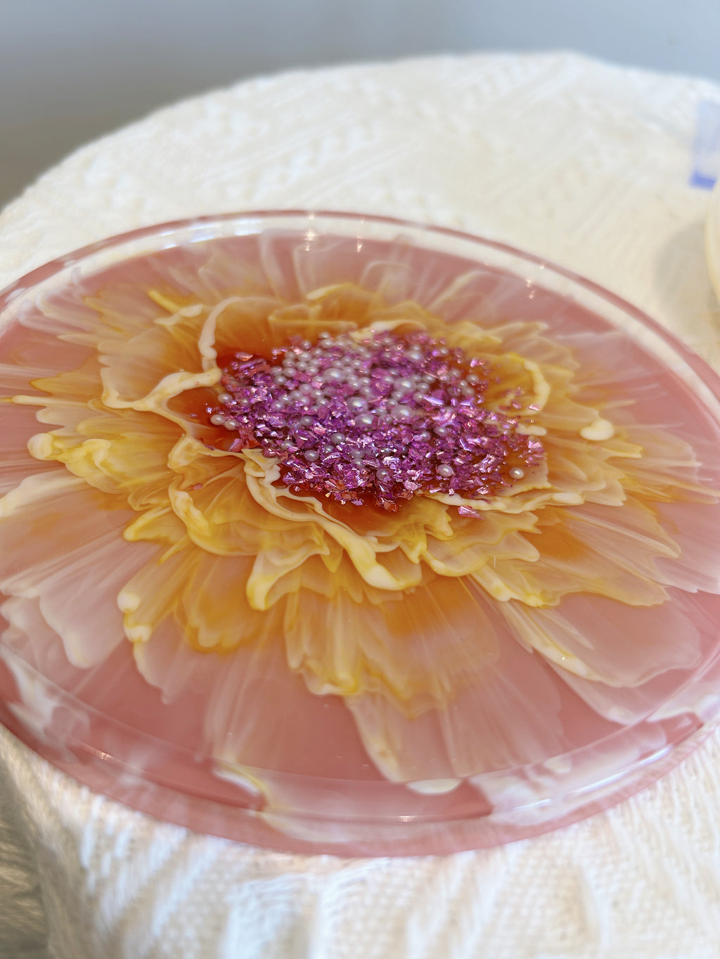【Blooming Beauty】Handmade Resin Jewelry Dish