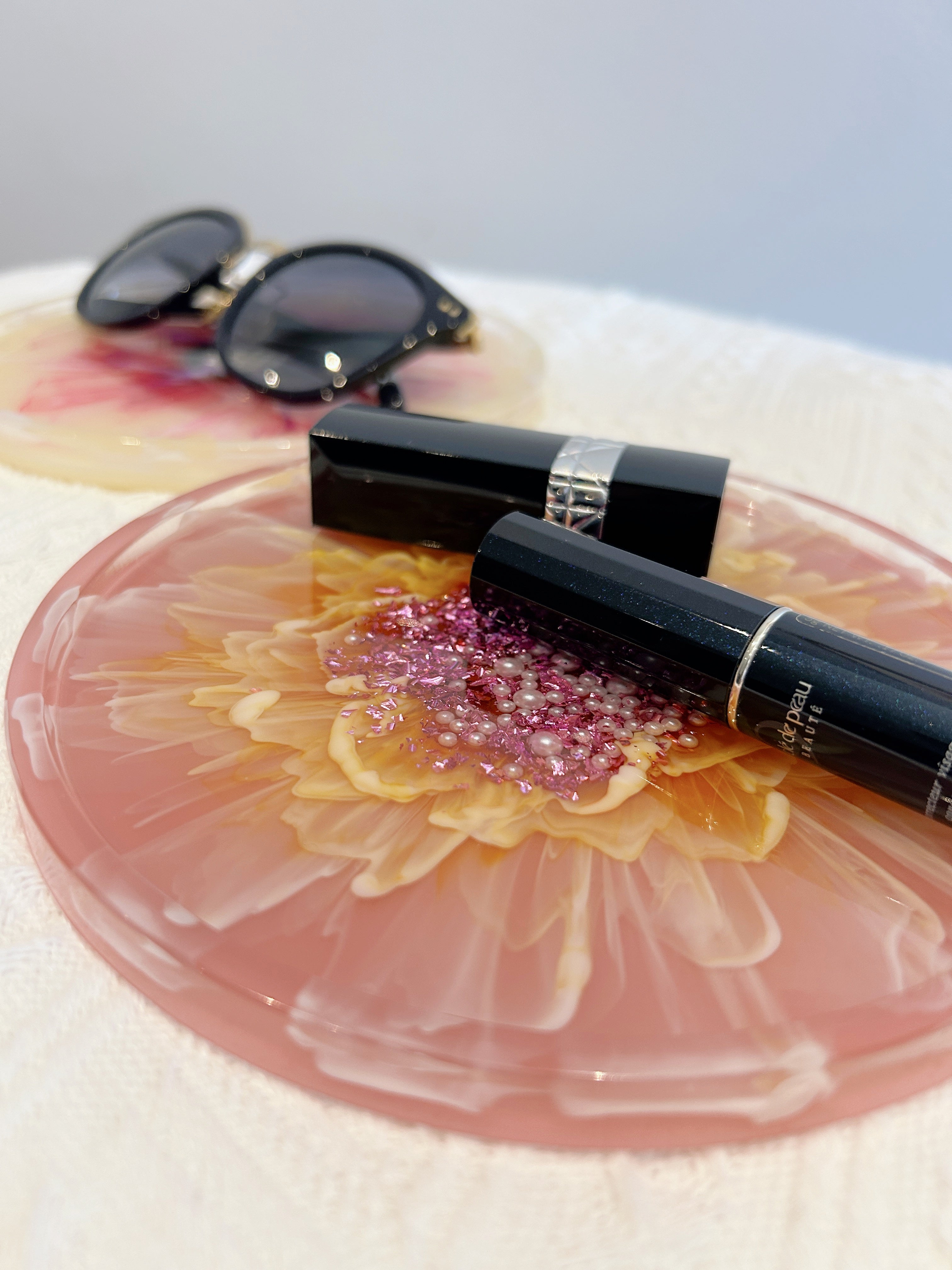【Blooming Beauty】Handmade Resin Jewelry Dish