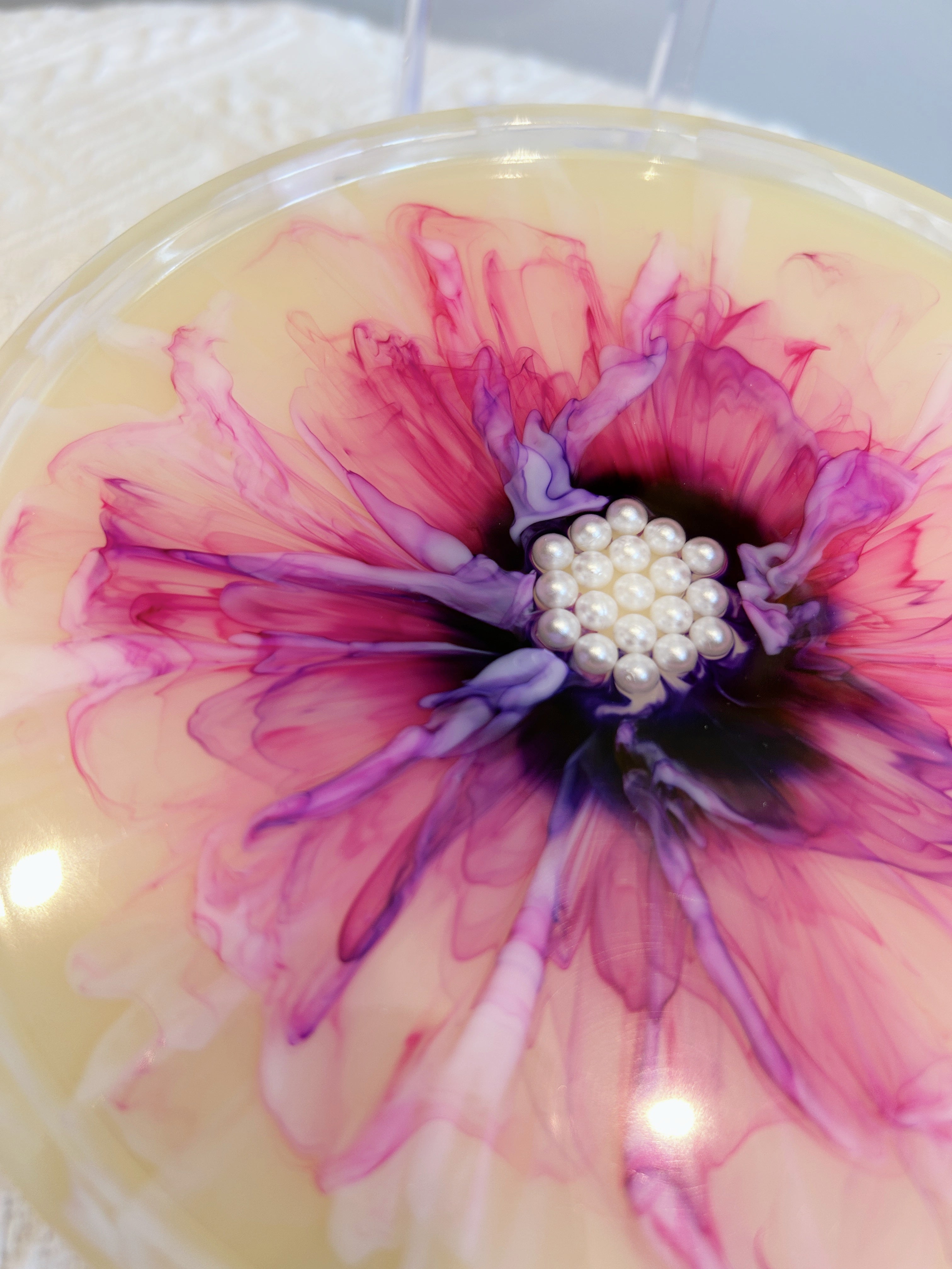 【Blooming Beauty】Handmade Resin Jewelry Dish