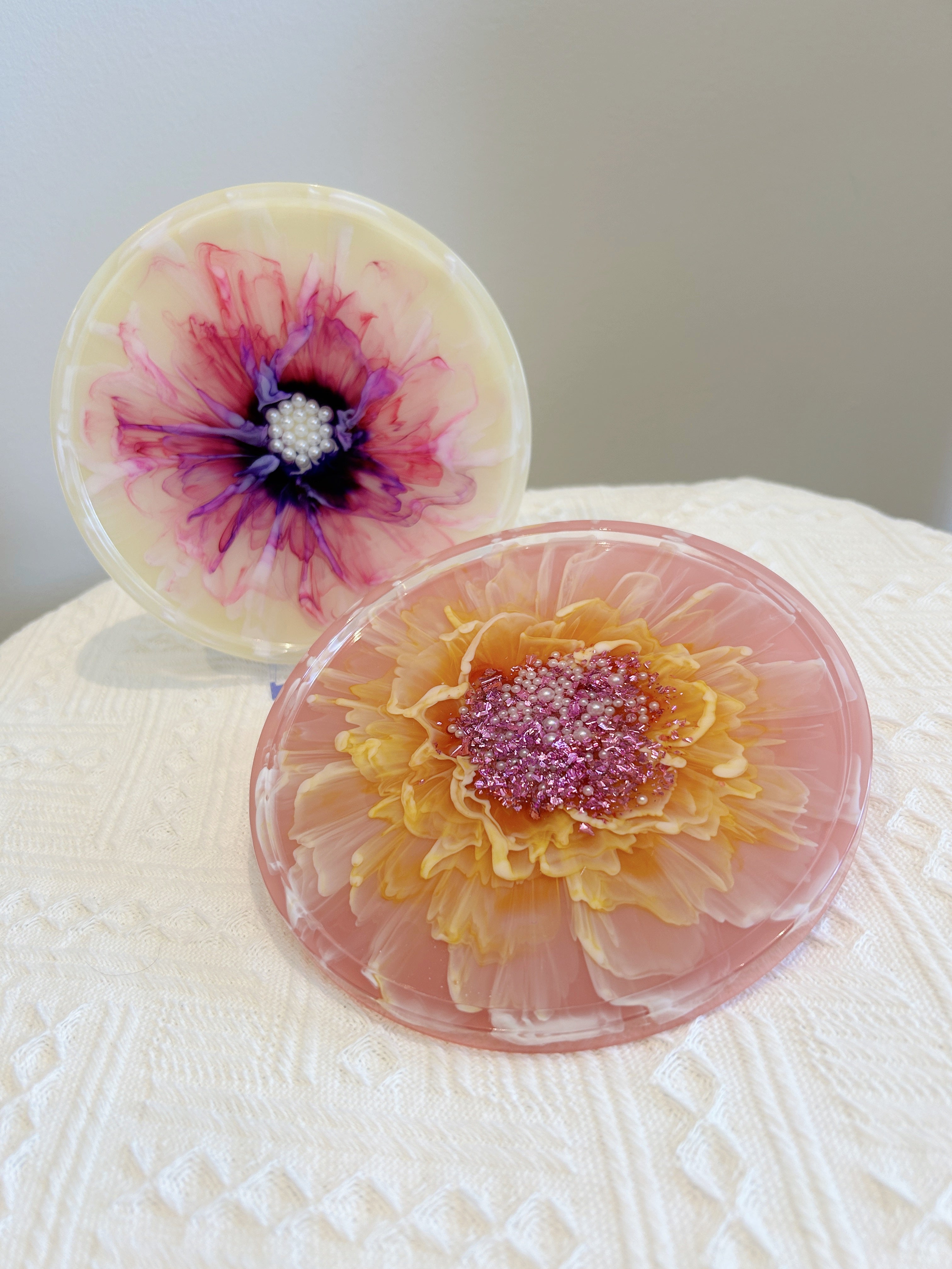 【Blooming Beauty】Handmade Resin Jewelry Dish
