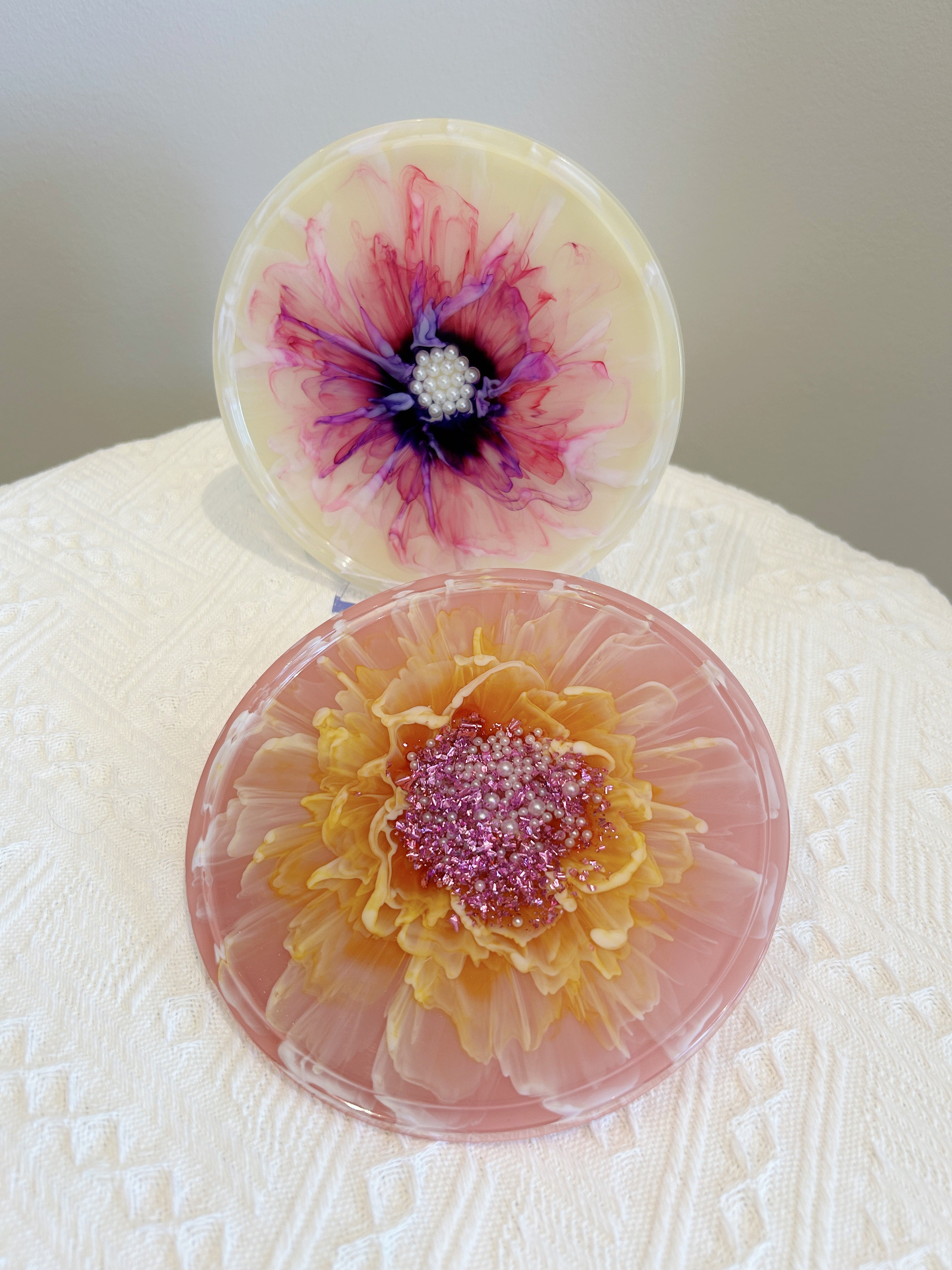 【Blooming Beauty】Handmade Resin Jewelry Dish