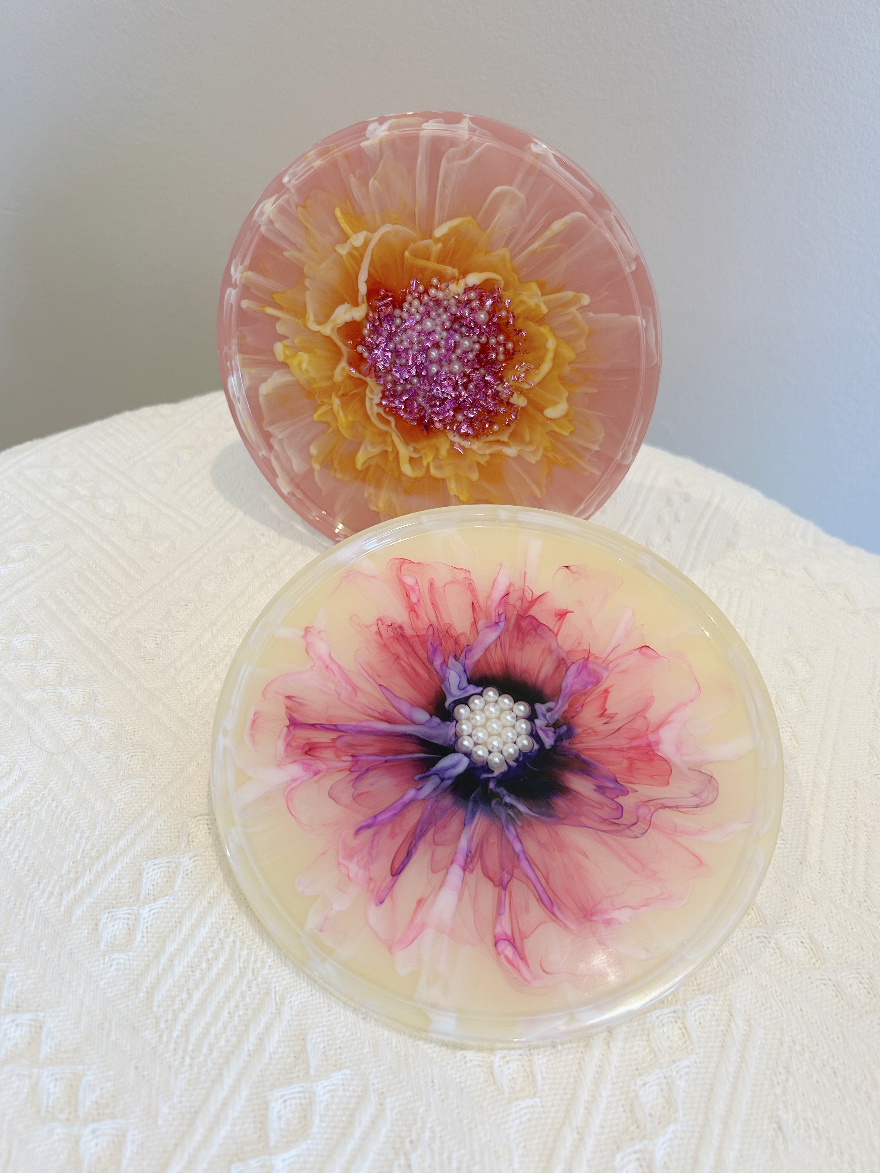 【Blooming Beauty】Handmade Resin Jewelry Dish