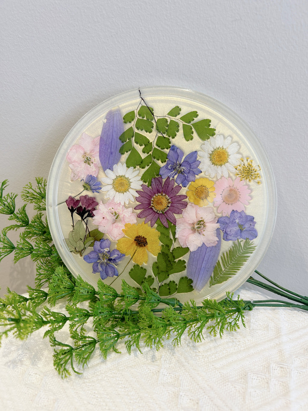 【Floral Fusion】Handmade Resin Trinket Dish