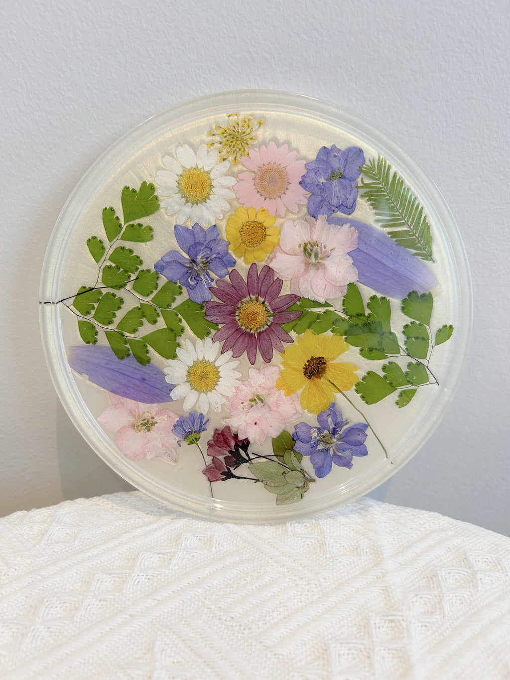 【Floral Fusion】Handmade Resin Trinket Dish