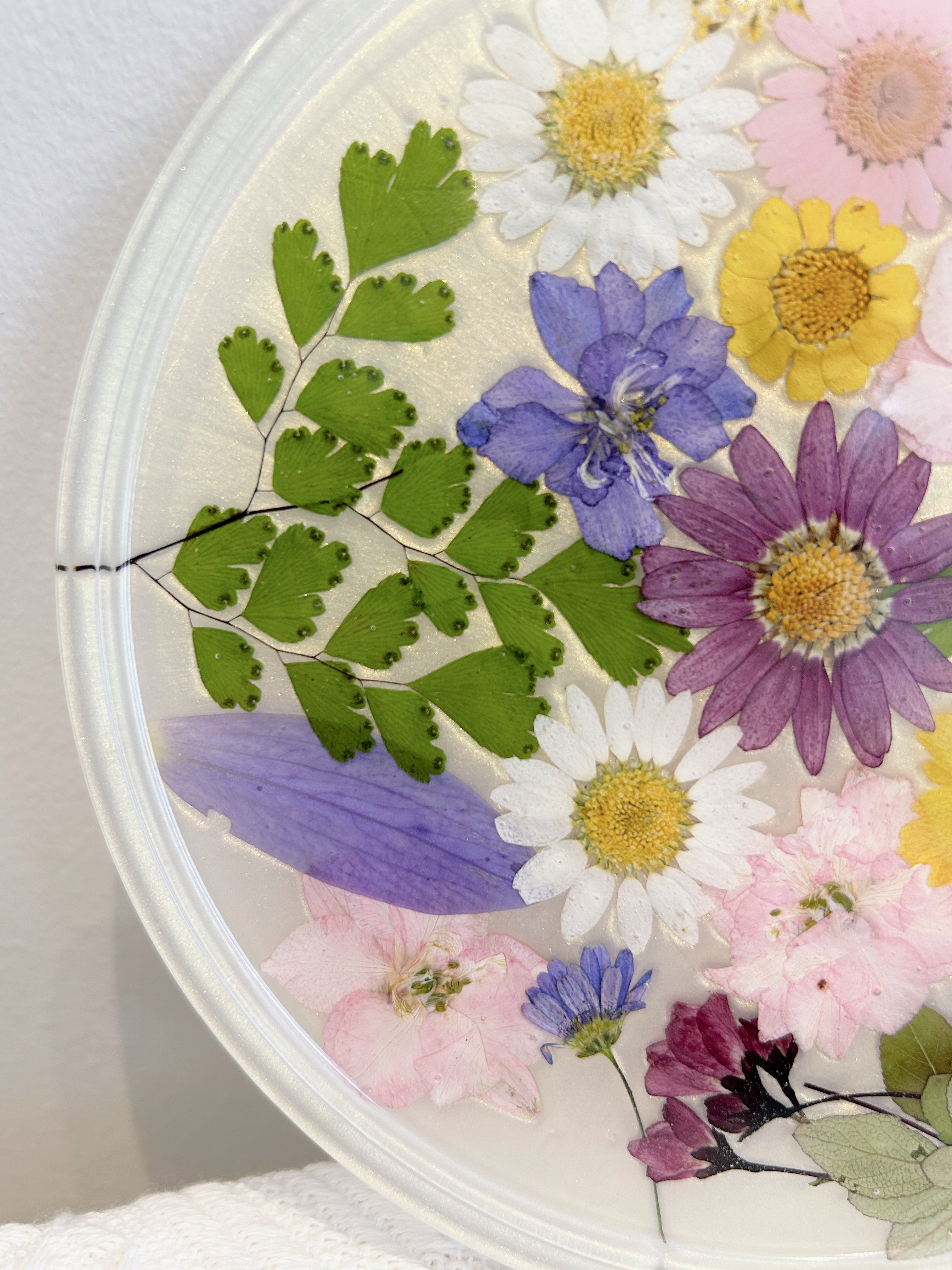 【Floral Fusion】Handmade Resin Trinket Dish