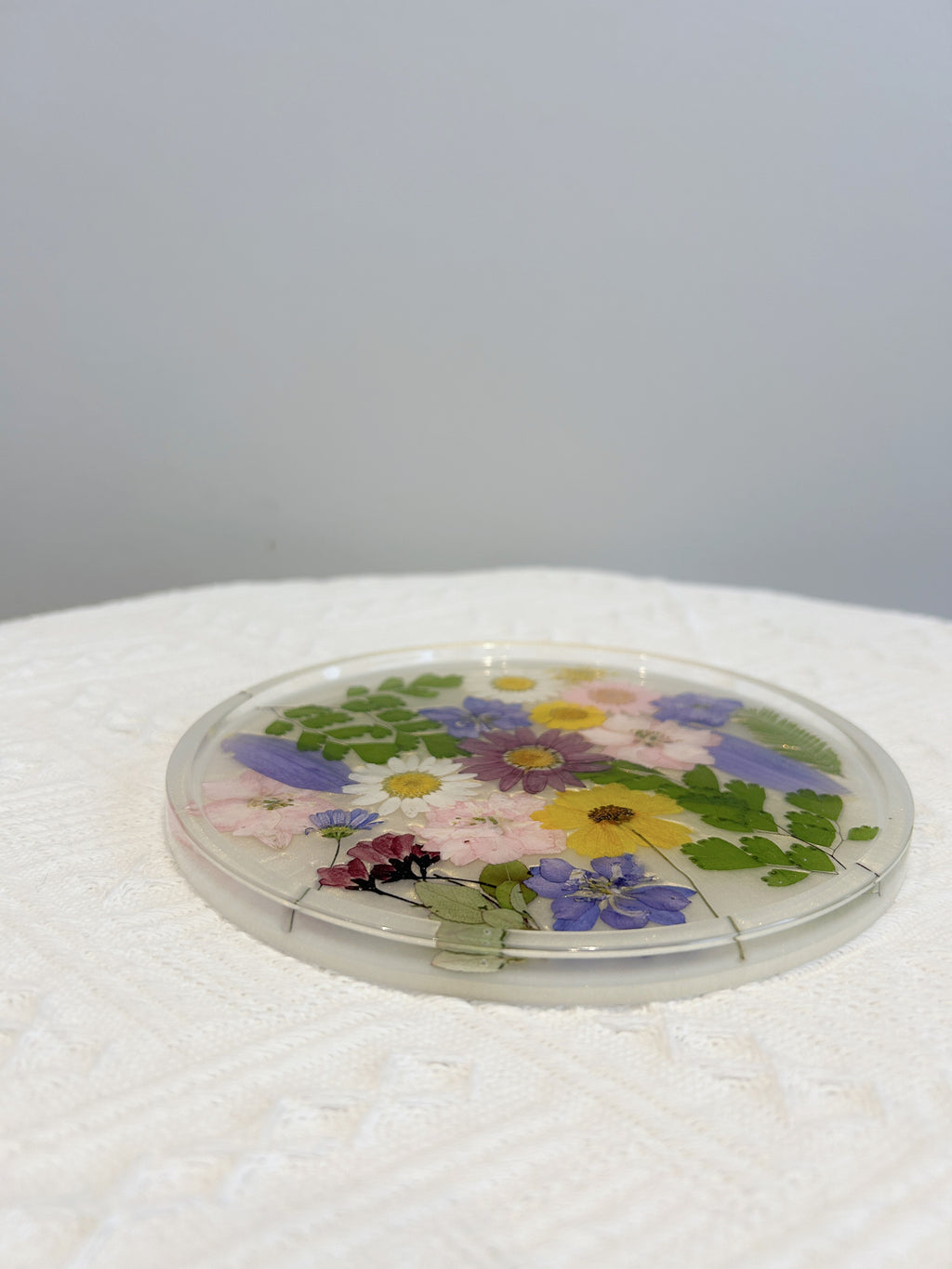 【Floral Fusion】Handmade Resin Trinket Dish