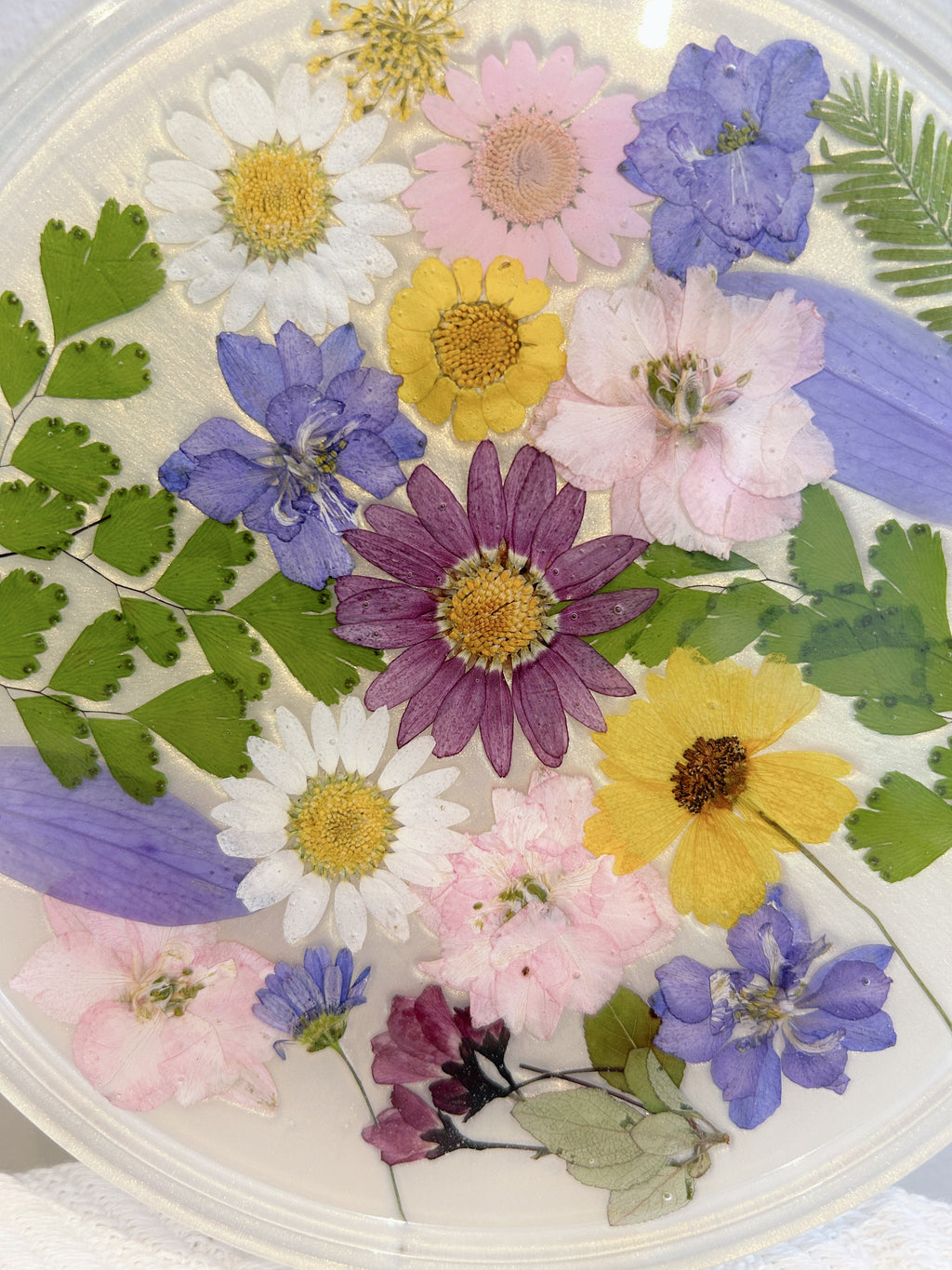 【Floral Fusion】Handmade Resin Trinket Dish