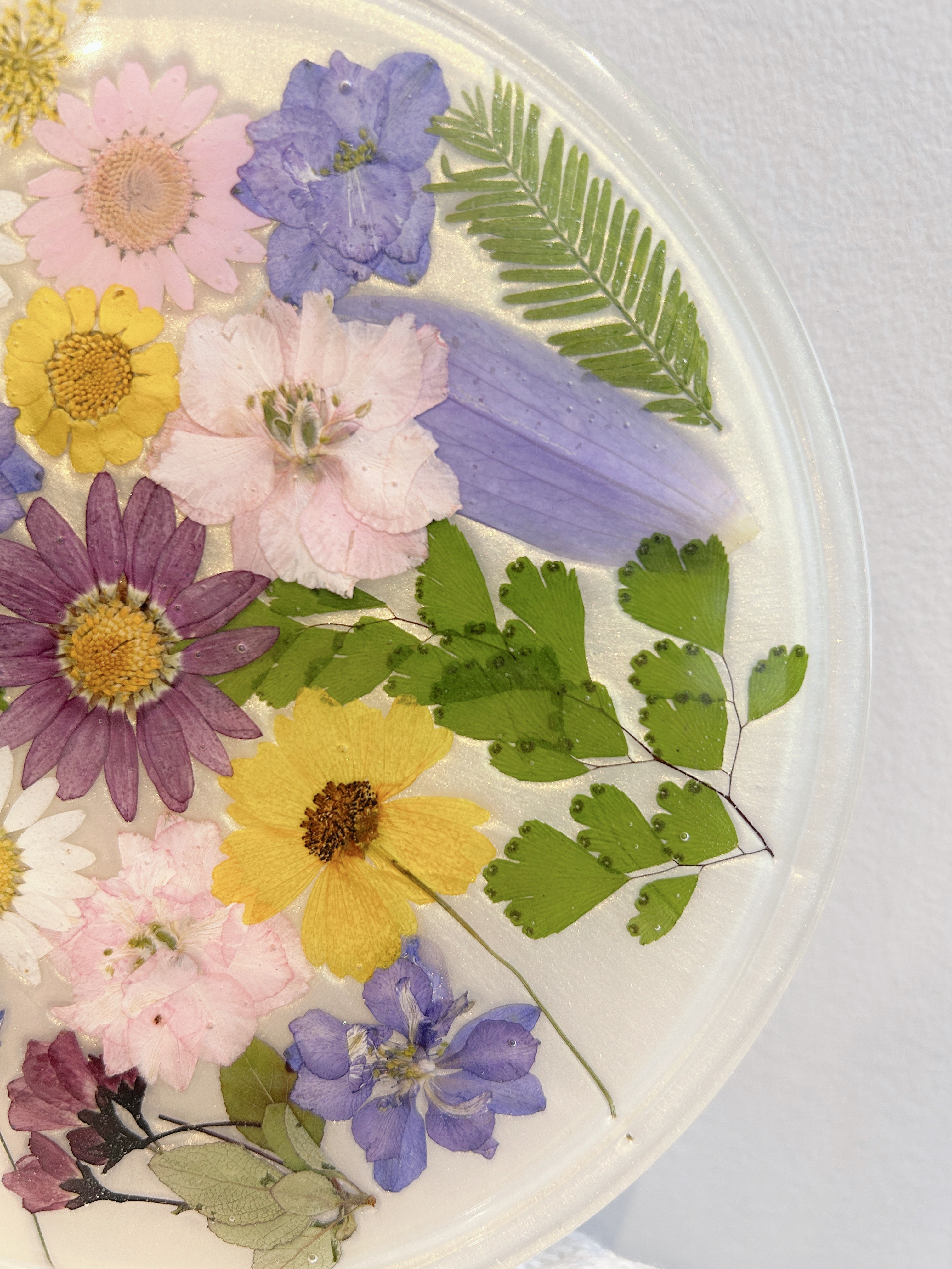【Floral Fusion】Handmade Resin Trinket Dish