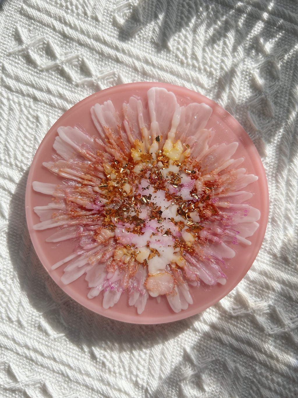 【Blooming Beauty】Handmade Resin Coaster (individual)