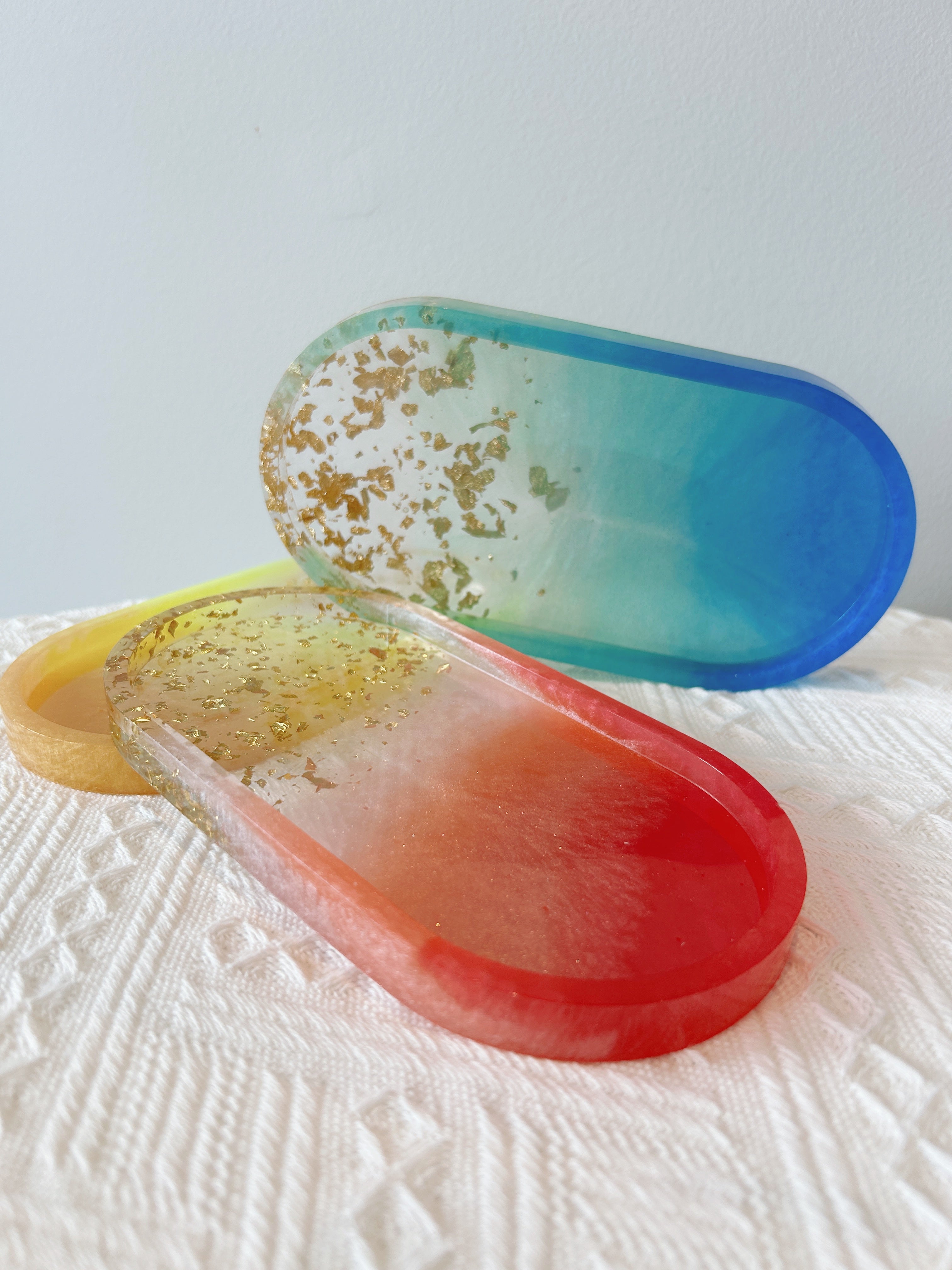 【Pearl Essence】Handmade Resin Trinket Tray (individual)