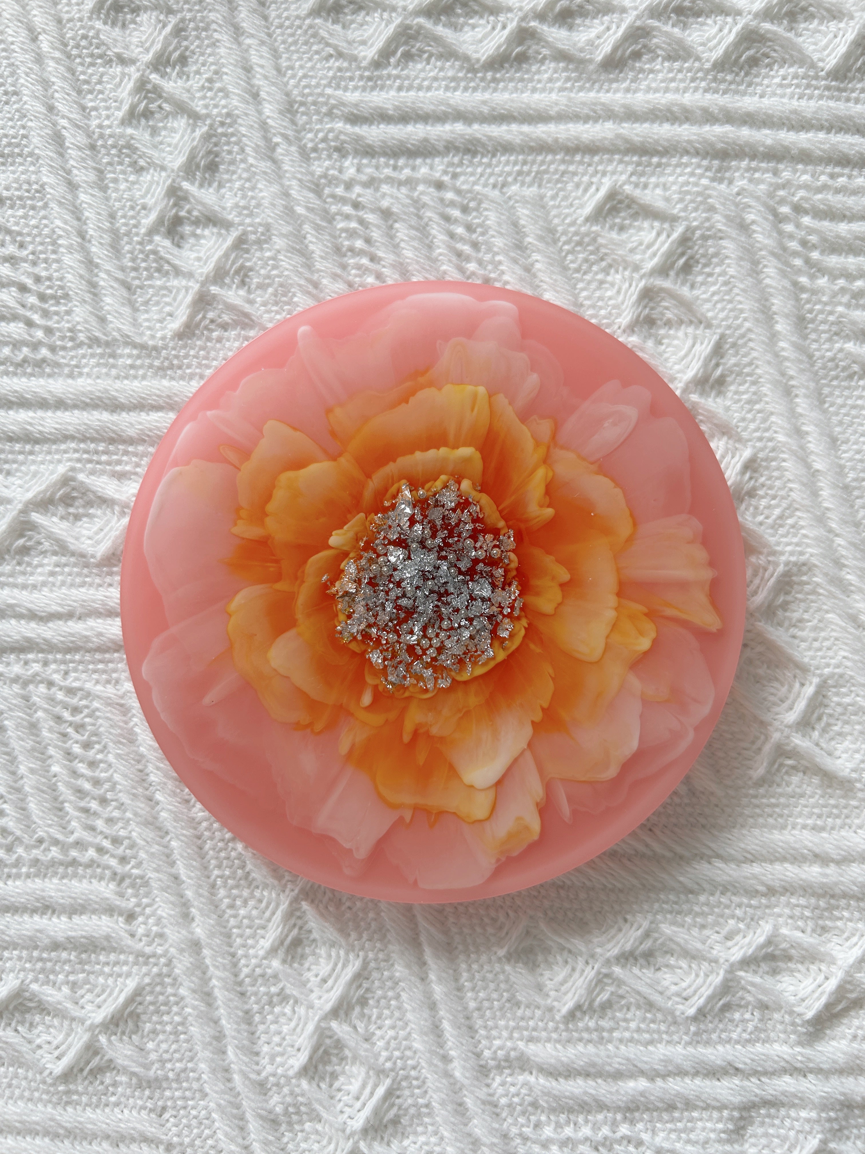 【Blooming Beauty】Handmade Resin Coaster (individual)