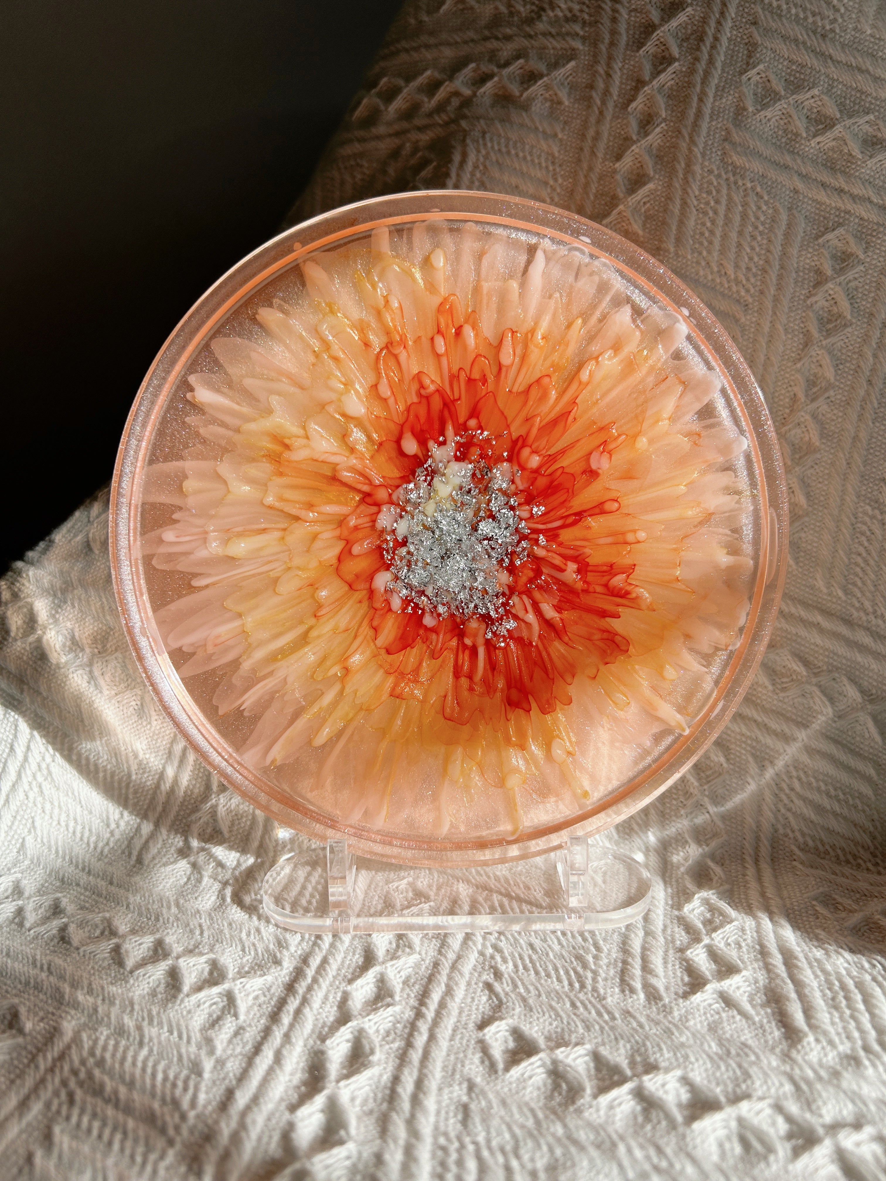 【Blooming Beauty】Handmade Resin Jewelry Dish