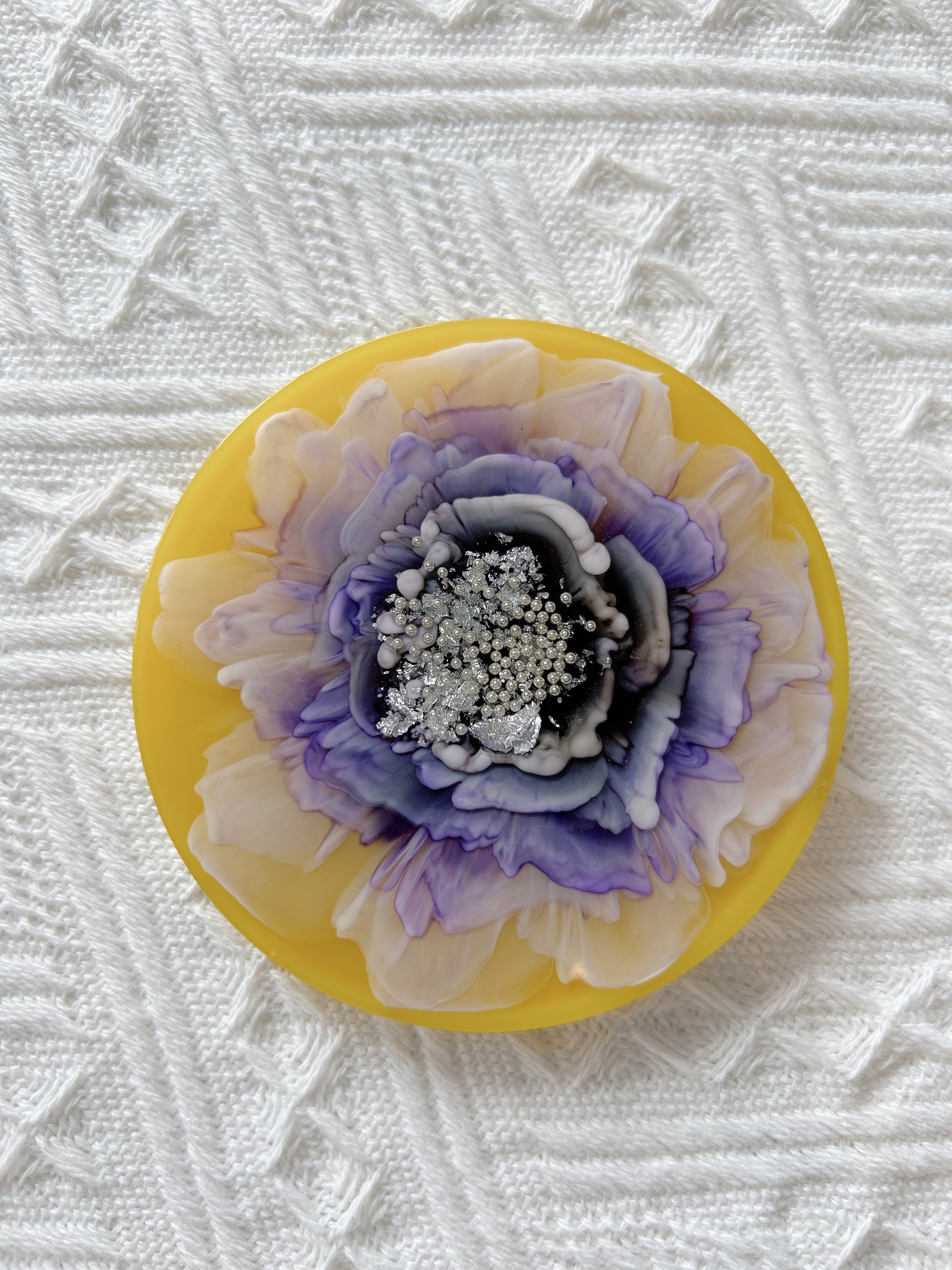 【Blooming Beauty】Handmade Resin Coaster (individual)