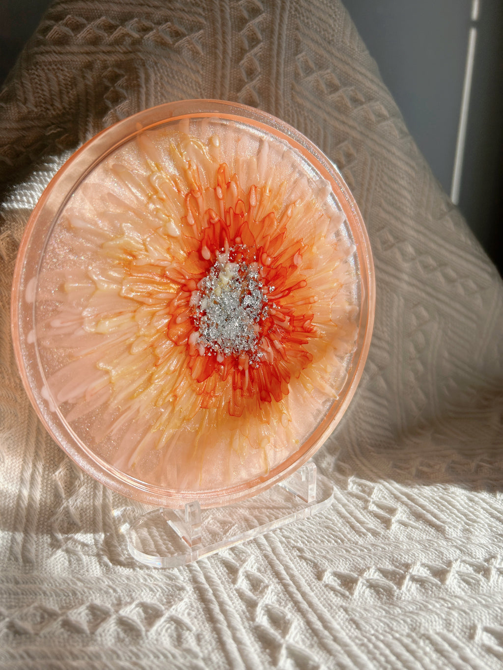 【Blooming Beauty】Handmade Resin Jewelry Dish