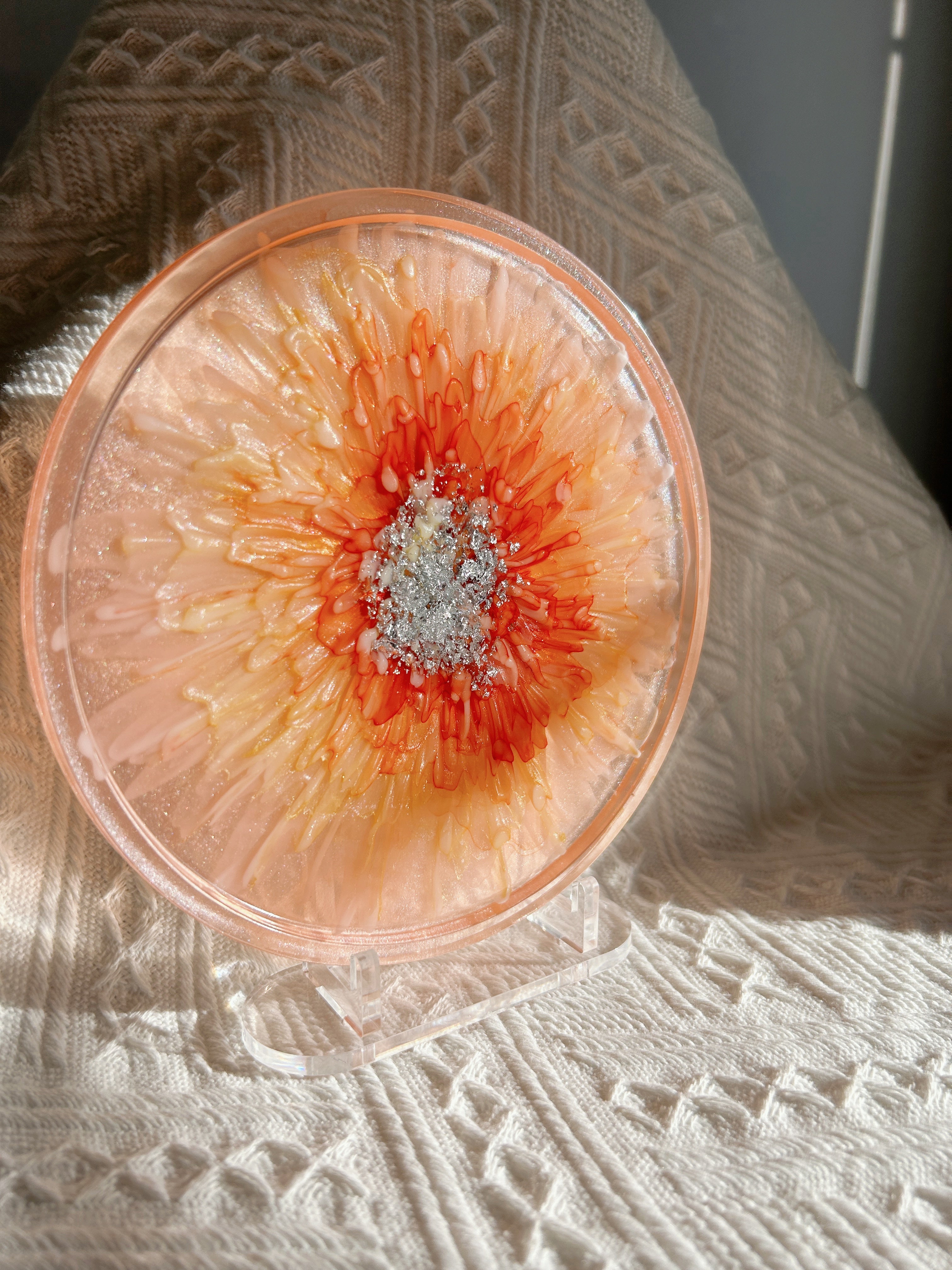 【Blooming Beauty】Handmade Resin Jewelry Dish