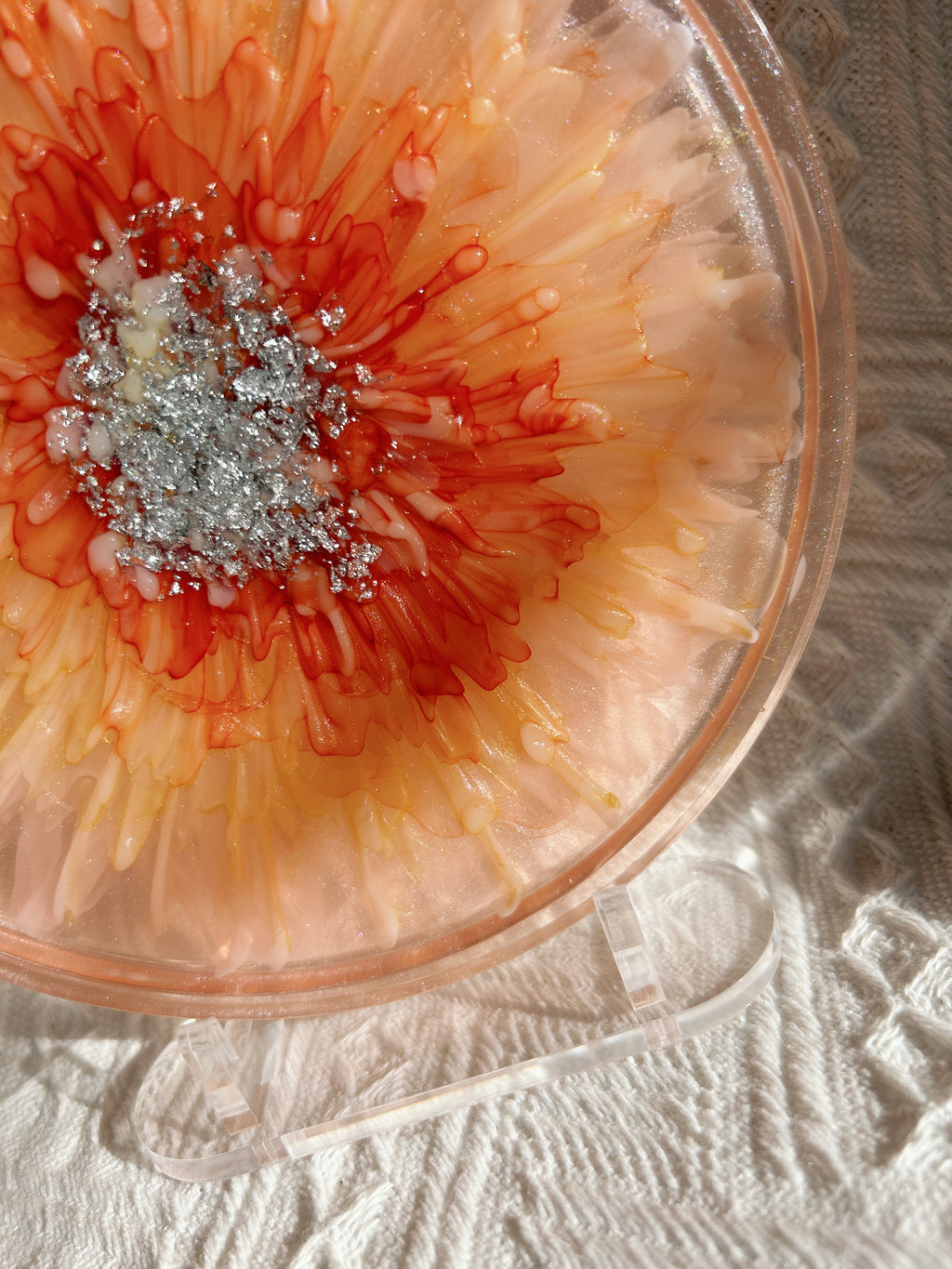 【Blooming Beauty】Handmade Resin Jewelry Dish