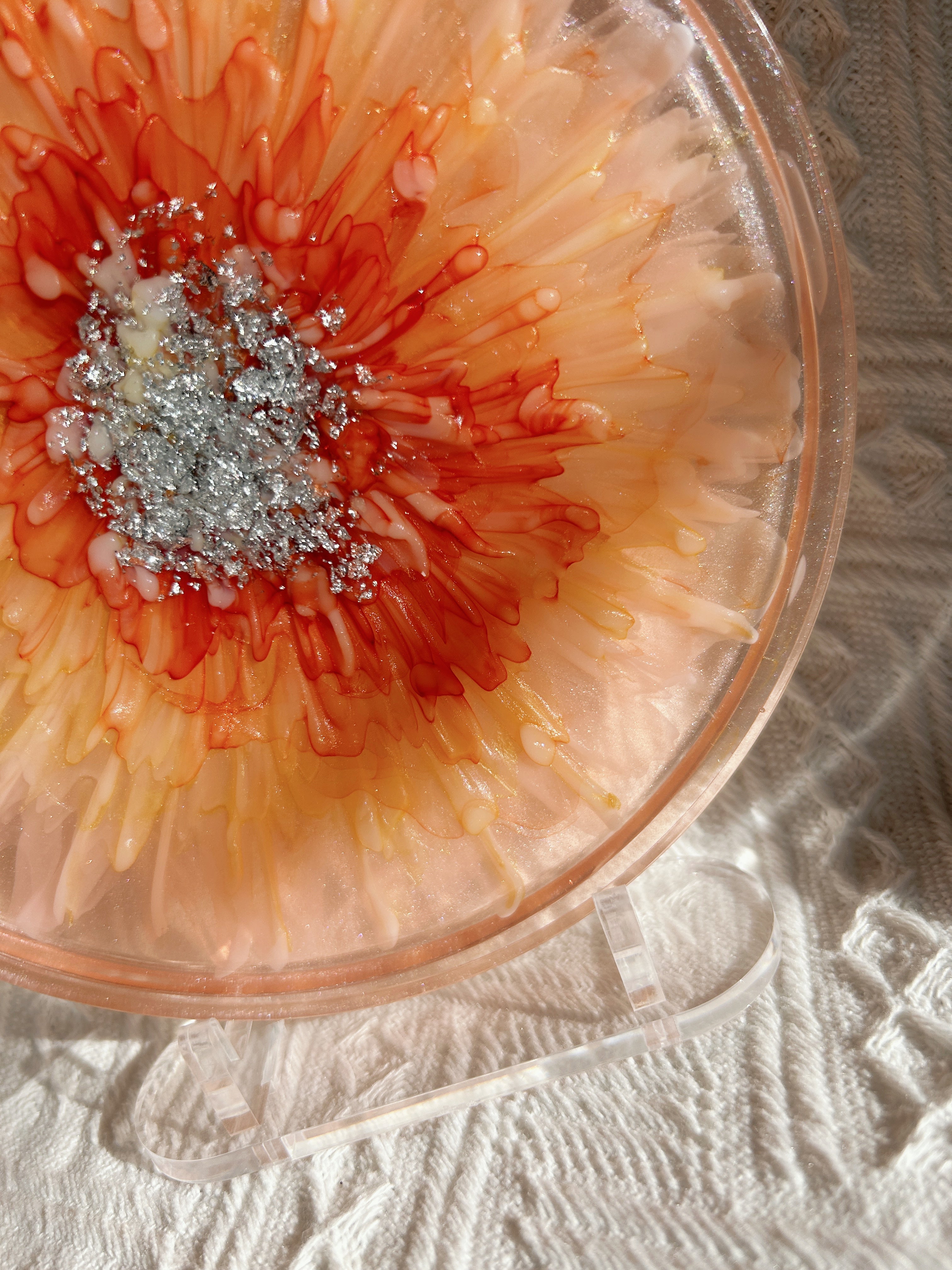 【Blooming Beauty】Handmade Resin Jewelry Dish