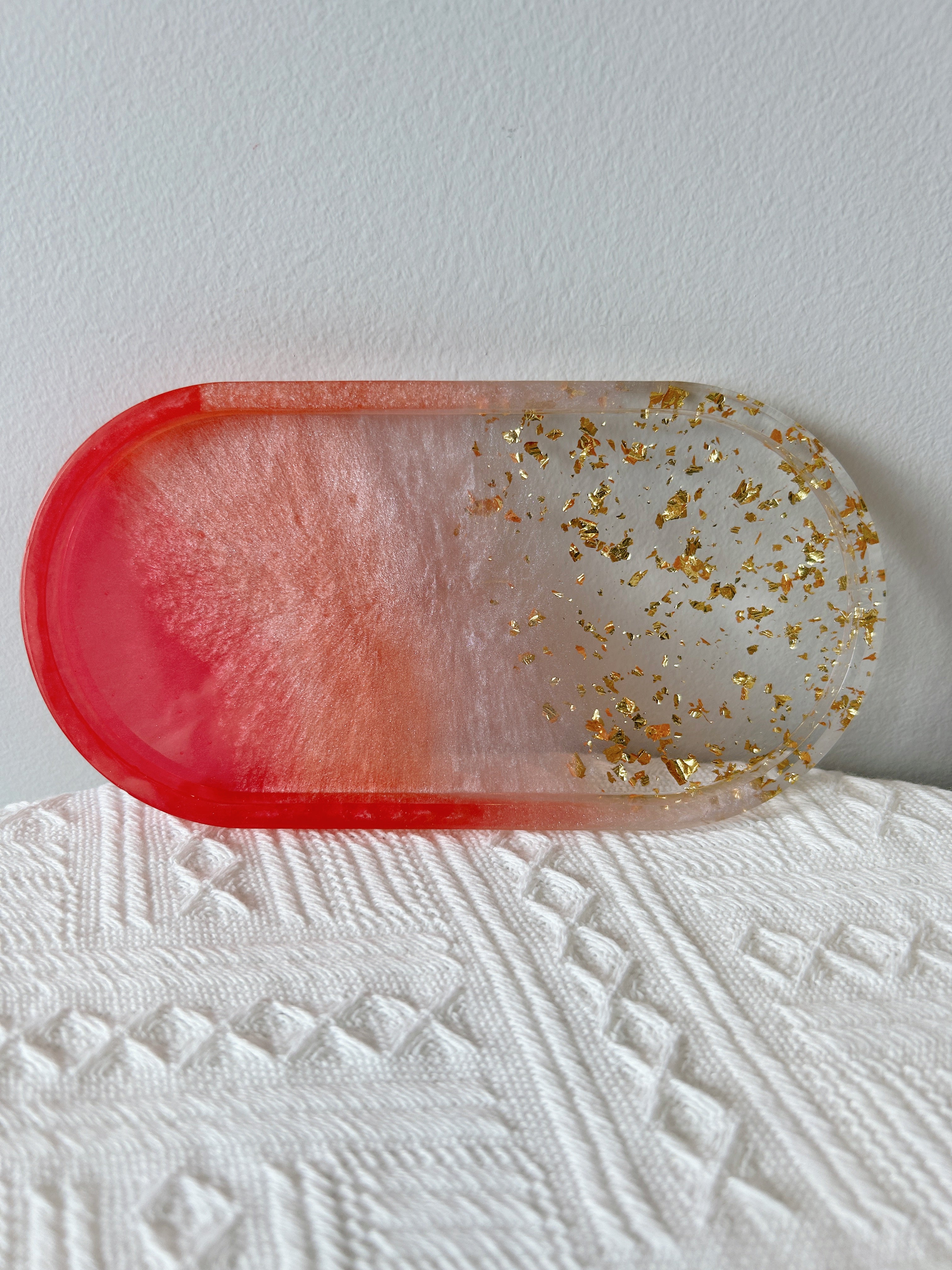 【Pearl Essence】Handmade Resin Trinket Tray (individual)