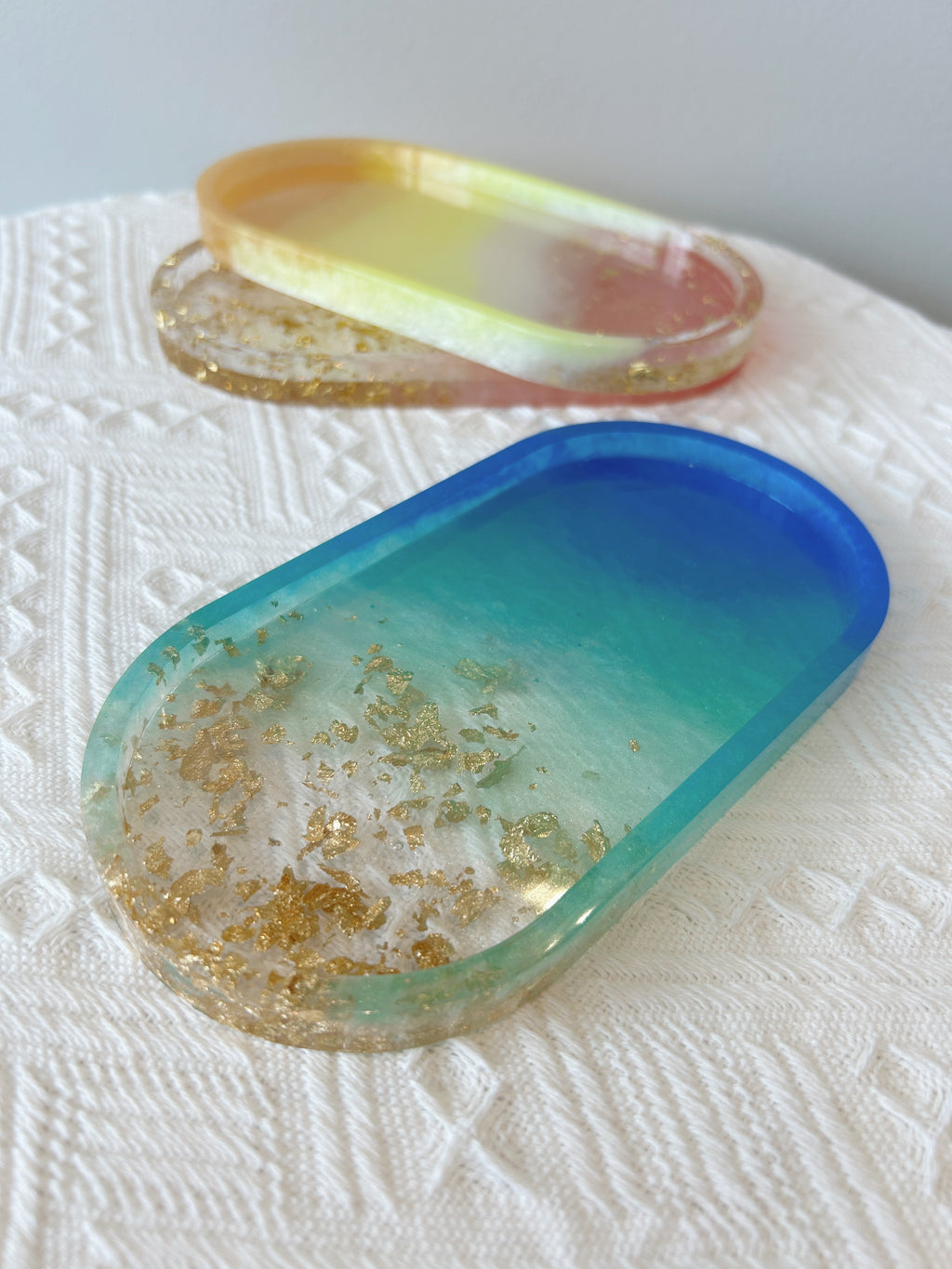 【Pearl Essence】Handmade Resin Trinket Tray (individual)