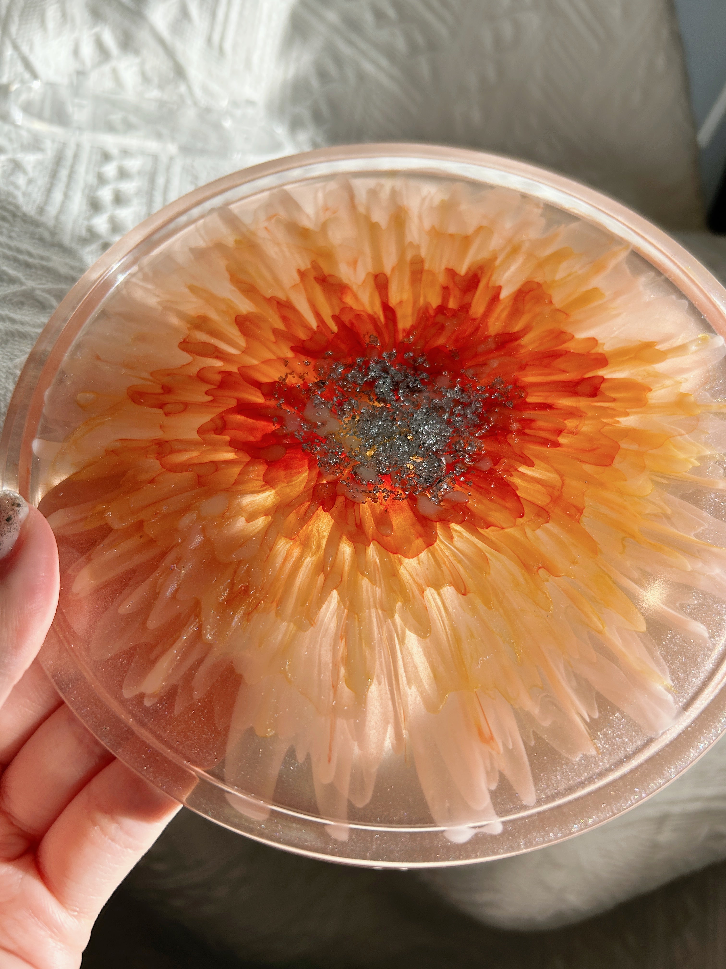 【Blooming Beauty】Handmade Resin Jewelry Dish