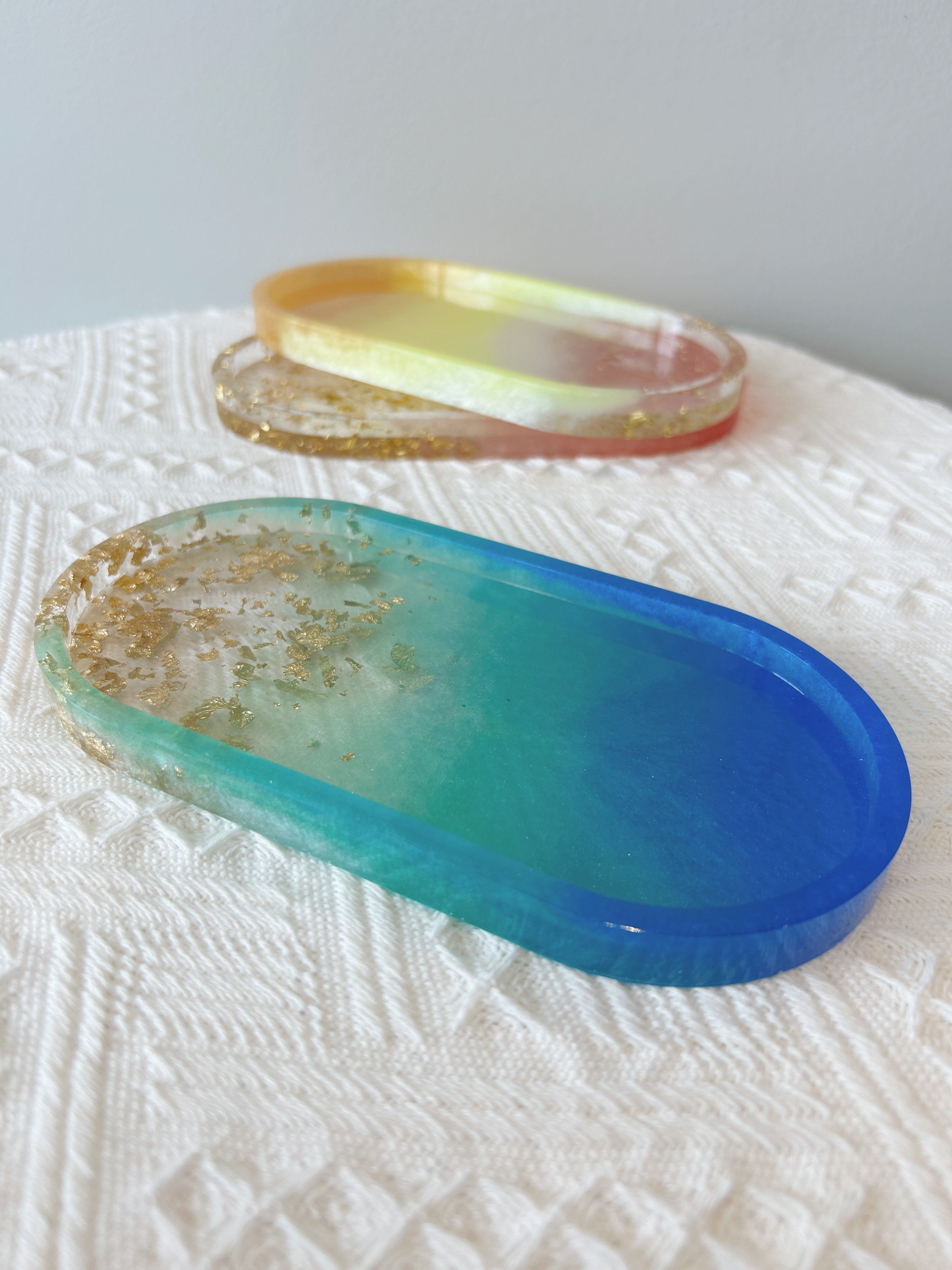 【Pearl Essence】Handmade Resin Trinket Tray (individual)
