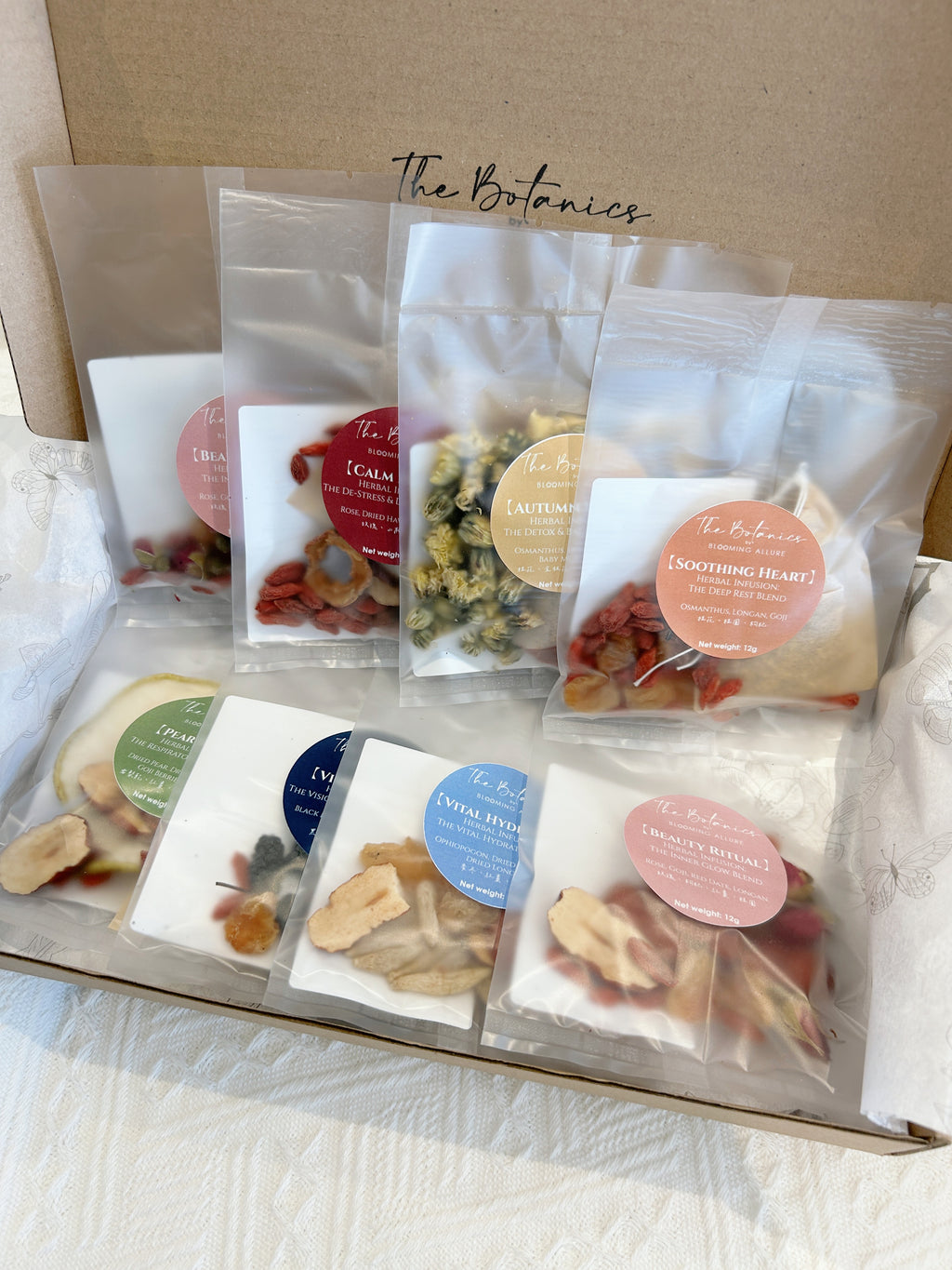 【Herbal Infusion】8-Pack Complete Wellness Assortment (12g x 8)