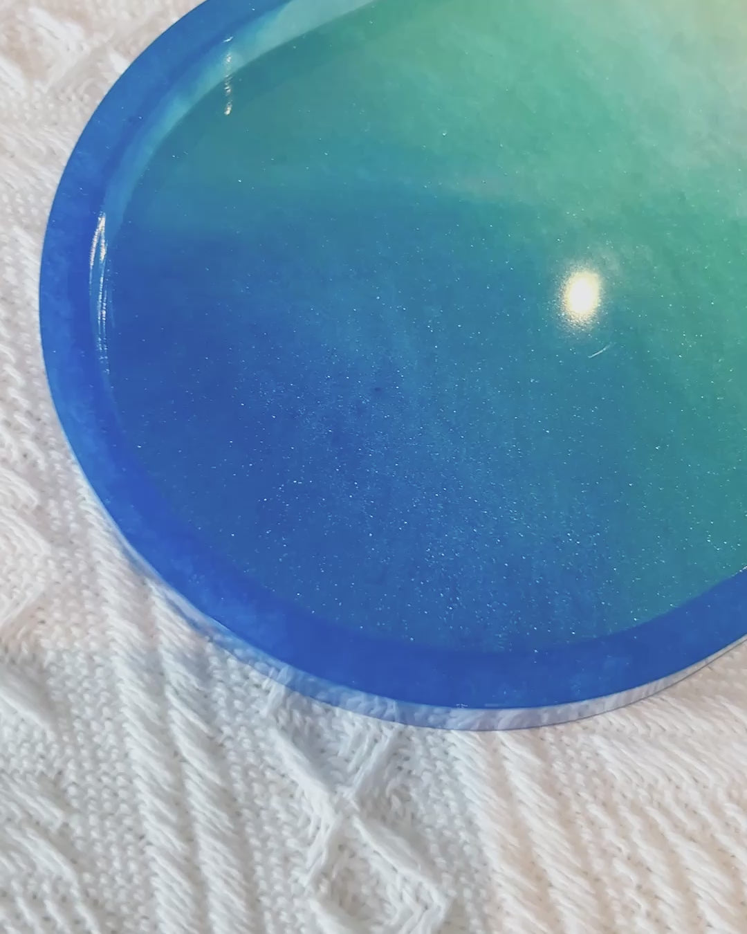 【Pearl Essence】Handmade Resin Trinket Tray (individual)